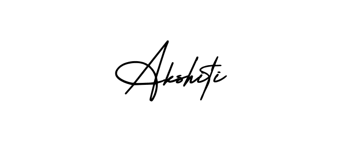 if you are searching for the best signature style for your name Akshiti. so please give up your signature search. here we have designed multiple signature styles  using AmerikaSignatureDemo-Regular. Akshiti signature style 3 images and pictures png