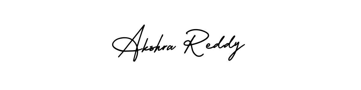 How to make Akshra Reddy signature? AmerikaSignatureDemo-Regular is a professional autograph style. Create handwritten signature for Akshra Reddy name. Akshra Reddy signature style 3 images and pictures png