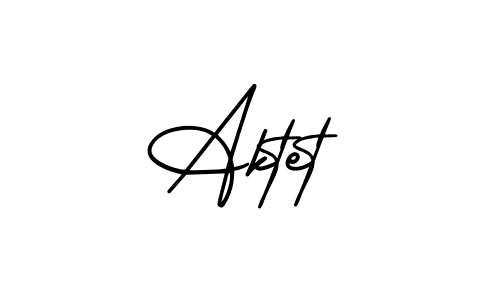 Make a beautiful signature design for name Aktet. Use this online signature maker to create a handwritten signature for free. Aktet signature style 3 images and pictures png