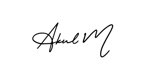 See photos of Akul M official signature by Spectra . Check more albums & portfolios. Read reviews & check more about AmerikaSignatureDemo-Regular font. Akul M signature style 3 images and pictures png