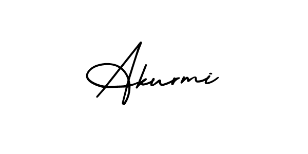 AmerikaSignatureDemo-Regular is a professional signature style that is perfect for those who want to add a touch of class to their signature. It is also a great choice for those who want to make their signature more unique. Get Akurmi name to fancy signature for free. Akurmi signature style 3 images and pictures png
