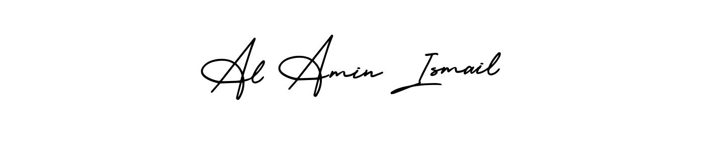 Create a beautiful signature design for name Al Amin Ismail. With this signature (AmerikaSignatureDemo-Regular) fonts, you can make a handwritten signature for free. Al Amin Ismail signature style 3 images and pictures png