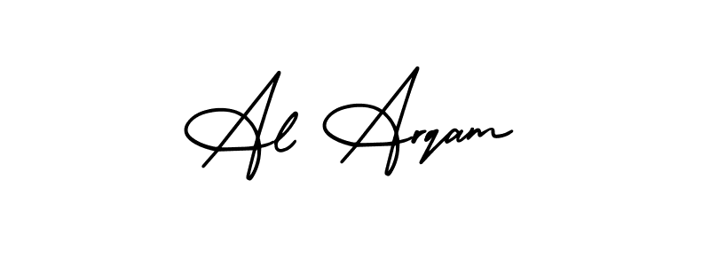 Create a beautiful signature design for name Al Arqam. With this signature (AmerikaSignatureDemo-Regular) fonts, you can make a handwritten signature for free. Al Arqam signature style 3 images and pictures png