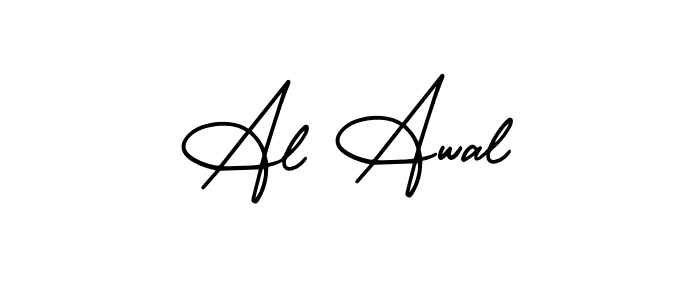 if you are searching for the best signature style for your name Al Awal. so please give up your signature search. here we have designed multiple signature styles  using AmerikaSignatureDemo-Regular. Al Awal signature style 3 images and pictures png