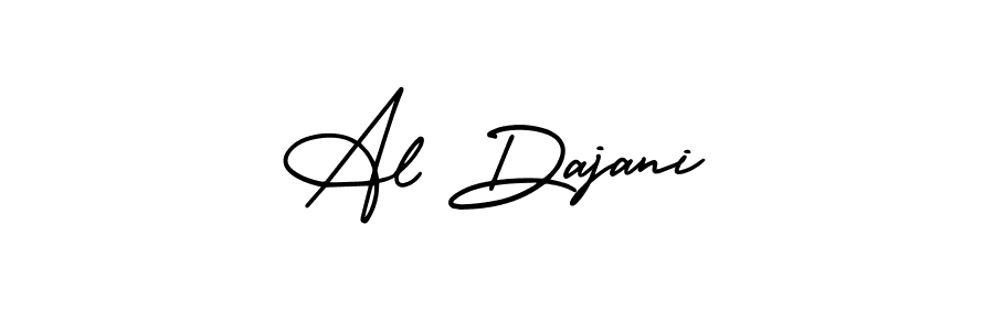 How to Draw Al Dajani signature style? AmerikaSignatureDemo-Regular is a latest design signature styles for name Al Dajani. Al Dajani signature style 3 images and pictures png