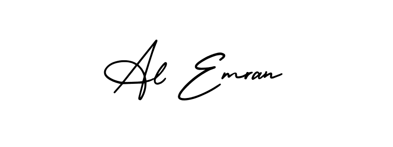 You should practise on your own different ways (AmerikaSignatureDemo-Regular) to write your name (Al Emran) in signature. don't let someone else do it for you. Al Emran signature style 3 images and pictures png