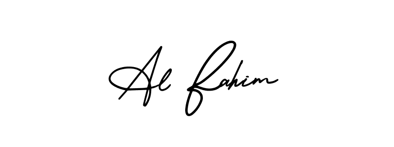 Best and Professional Signature Style for Al Fahim. AmerikaSignatureDemo-Regular Best Signature Style Collection. Al Fahim signature style 3 images and pictures png