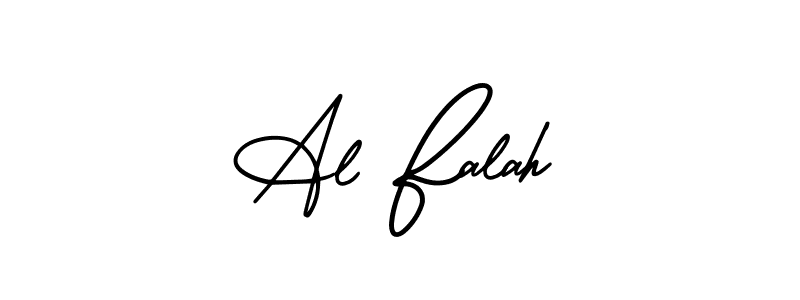 How to Draw Al Falah signature style? AmerikaSignatureDemo-Regular is a latest design signature styles for name Al Falah. Al Falah signature style 3 images and pictures png