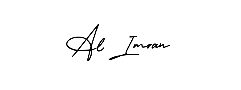 Use a signature maker to create a handwritten signature online. With this signature software, you can design (AmerikaSignatureDemo-Regular) your own signature for name Al Imran. Al Imran signature style 3 images and pictures png