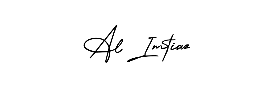 AmerikaSignatureDemo-Regular is a professional signature style that is perfect for those who want to add a touch of class to their signature. It is also a great choice for those who want to make their signature more unique. Get Al Imtiaz name to fancy signature for free. Al Imtiaz signature style 3 images and pictures png