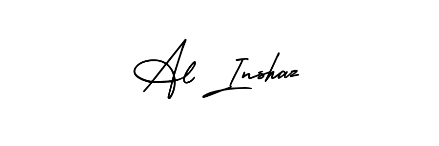 See photos of Al Inshaz official signature by Spectra . Check more albums & portfolios. Read reviews & check more about AmerikaSignatureDemo-Regular font. Al Inshaz signature style 3 images and pictures png