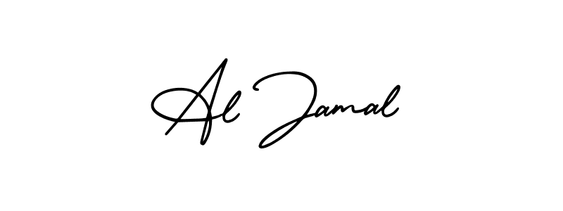 Design your own signature with our free online signature maker. With this signature software, you can create a handwritten (AmerikaSignatureDemo-Regular) signature for name Al Jamal. Al Jamal signature style 3 images and pictures png