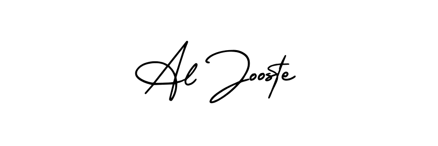 This is the best signature style for the Al Jooste name. Also you like these signature font (AmerikaSignatureDemo-Regular). Mix name signature. Al Jooste signature style 3 images and pictures png