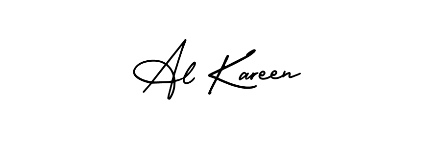 Make a beautiful signature design for name Al Kareen. Use this online signature maker to create a handwritten signature for free. Al Kareen signature style 3 images and pictures png