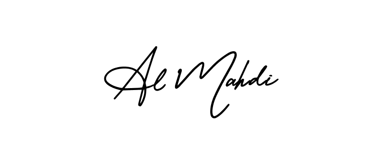 Similarly AmerikaSignatureDemo-Regular is the best handwritten signature design. Signature creator online .You can use it as an online autograph creator for name Al Mahdi. Al Mahdi signature style 3 images and pictures png