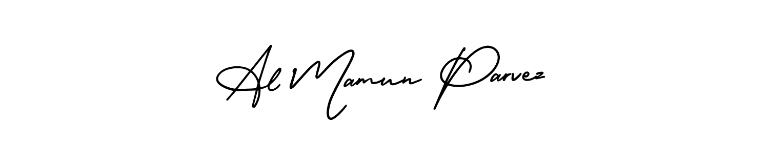 It looks lik you need a new signature style for name Al Mamun Parvez. Design unique handwritten (AmerikaSignatureDemo-Regular) signature with our free signature maker in just a few clicks. Al Mamun Parvez signature style 3 images and pictures png