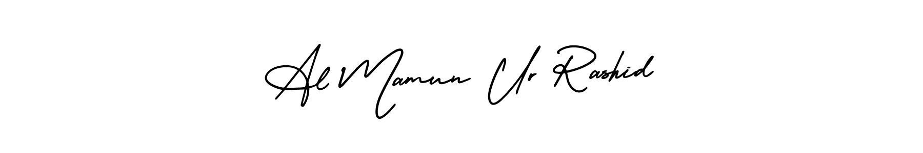 Design your own signature with our free online signature maker. With this signature software, you can create a handwritten (AmerikaSignatureDemo-Regular) signature for name Al Mamun Ur Rashid. Al Mamun Ur Rashid signature style 3 images and pictures png