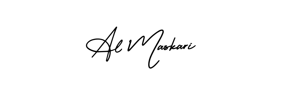 Design your own signature with our free online signature maker. With this signature software, you can create a handwritten (AmerikaSignatureDemo-Regular) signature for name Al Maskari. Al Maskari signature style 3 images and pictures png