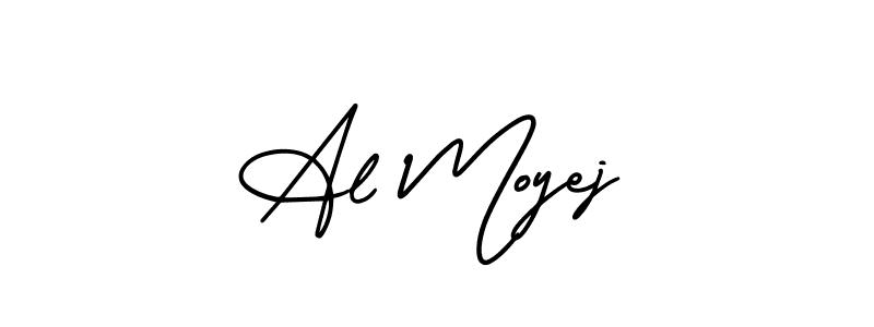 Al Moyej stylish signature style. Best Handwritten Sign (AmerikaSignatureDemo-Regular) for my name. Handwritten Signature Collection Ideas for my name Al Moyej. Al Moyej signature style 3 images and pictures png