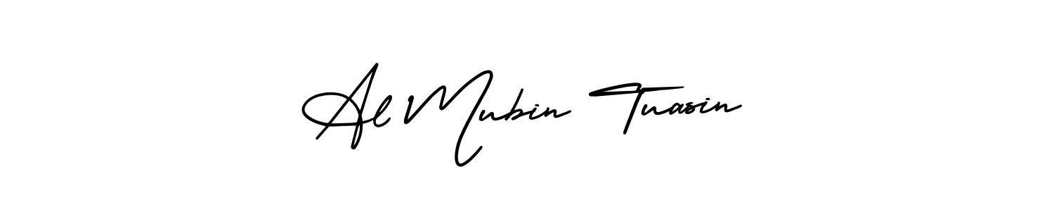 Also we have Al Mubin Tuasin name is the best signature style. Create professional handwritten signature collection using AmerikaSignatureDemo-Regular autograph style. Al Mubin Tuasin signature style 3 images and pictures png