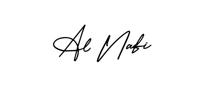 It looks lik you need a new signature style for name Al Nafi. Design unique handwritten (AmerikaSignatureDemo-Regular) signature with our free signature maker in just a few clicks. Al Nafi signature style 3 images and pictures png