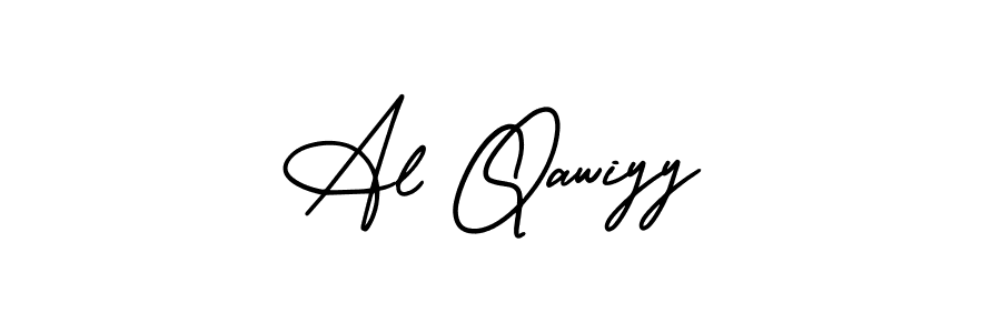 This is the best signature style for the Al Qawiyy name. Also you like these signature font (AmerikaSignatureDemo-Regular). Mix name signature. Al Qawiyy signature style 3 images and pictures png