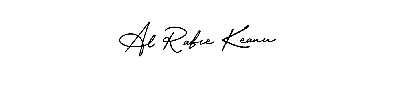 Make a short Al Rafie Keanu signature style. Manage your documents anywhere anytime using AmerikaSignatureDemo-Regular. Create and add eSignatures, submit forms, share and send files easily. Al Rafie Keanu signature style 3 images and pictures png