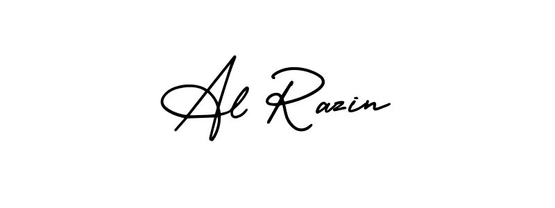 AmerikaSignatureDemo-Regular is a professional signature style that is perfect for those who want to add a touch of class to their signature. It is also a great choice for those who want to make their signature more unique. Get Al Razin name to fancy signature for free. Al Razin signature style 3 images and pictures png