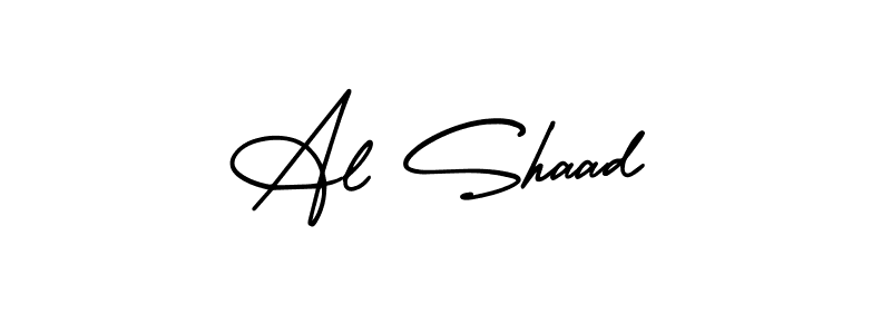 Al Shaad stylish signature style. Best Handwritten Sign (AmerikaSignatureDemo-Regular) for my name. Handwritten Signature Collection Ideas for my name Al Shaad. Al Shaad signature style 3 images and pictures png