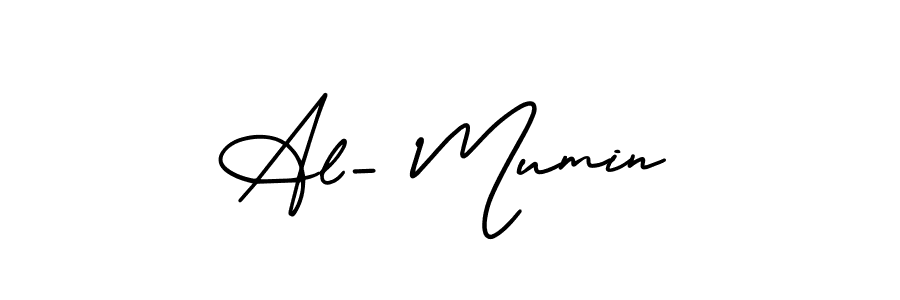 Check out images of Autograph of Al- Mumin name. Actor Al- Mumin Signature Style. AmerikaSignatureDemo-Regular is a professional sign style online. Al- Mumin signature style 3 images and pictures png