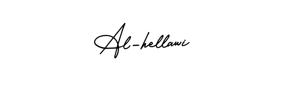 Best and Professional Signature Style for Al-hellawi. AmerikaSignatureDemo-Regular Best Signature Style Collection. Al-hellawi signature style 3 images and pictures png