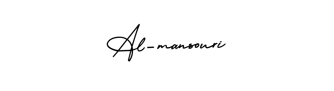 Al-mansouri stylish signature style. Best Handwritten Sign (AmerikaSignatureDemo-Regular) for my name. Handwritten Signature Collection Ideas for my name Al-mansouri. Al-mansouri signature style 3 images and pictures png