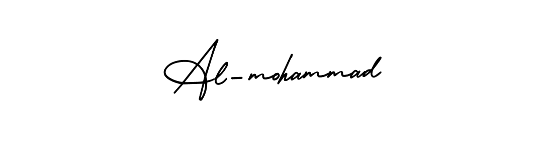 Design your own signature with our free online signature maker. With this signature software, you can create a handwritten (AmerikaSignatureDemo-Regular) signature for name Al-mohammad. Al-mohammad signature style 3 images and pictures png