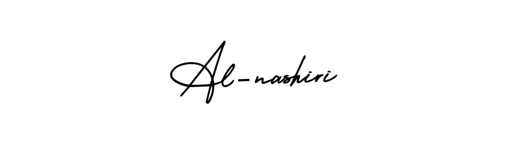 Also You can easily find your signature by using the search form. We will create Al-nashiri name handwritten signature images for you free of cost using AmerikaSignatureDemo-Regular sign style. Al-nashiri signature style 3 images and pictures png
