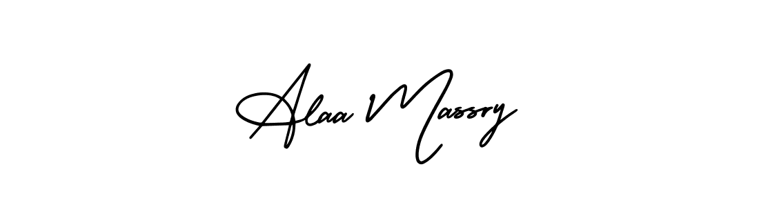 Also we have Alaa Massry name is the best signature style. Create professional handwritten signature collection using AmerikaSignatureDemo-Regular autograph style. Alaa Massry signature style 3 images and pictures png