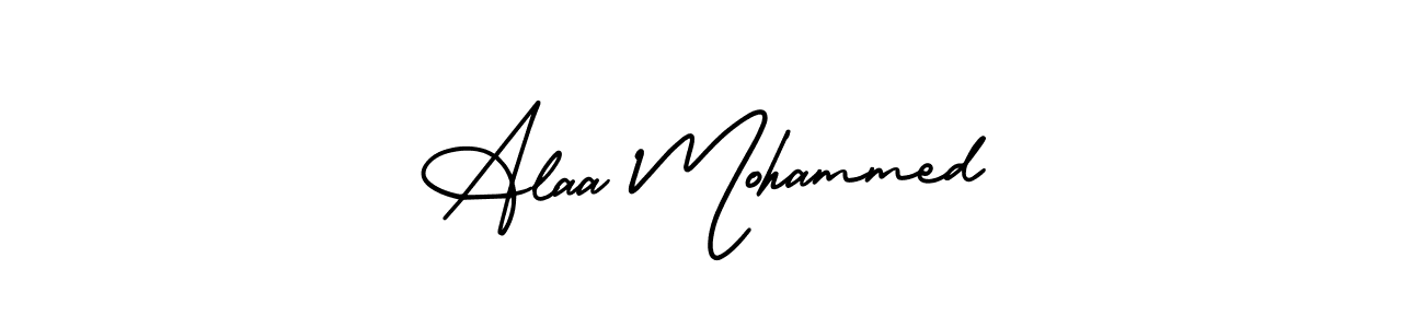 Best and Professional Signature Style for Alaa Mohammed. AmerikaSignatureDemo-Regular Best Signature Style Collection. Alaa Mohammed signature style 3 images and pictures png