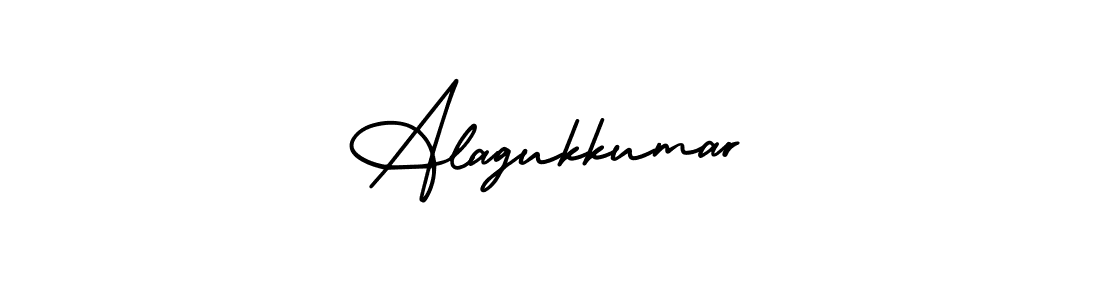 Make a beautiful signature design for name Alagukkumar. With this signature (AmerikaSignatureDemo-Regular) style, you can create a handwritten signature for free. Alagukkumar signature style 3 images and pictures png
