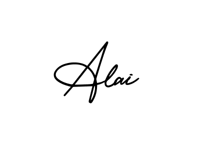 How to make Alai signature? AmerikaSignatureDemo-Regular is a professional autograph style. Create handwritten signature for Alai name. Alai signature style 3 images and pictures png