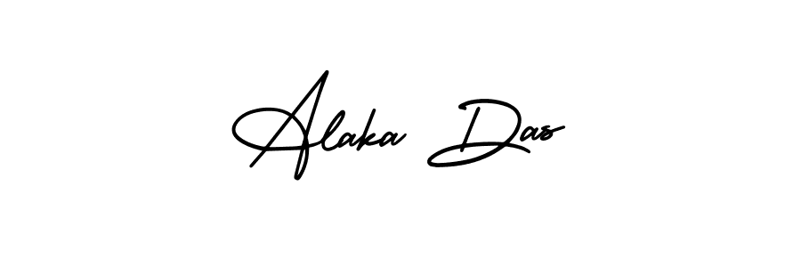 Make a beautiful signature design for name Alaka Das. With this signature (AmerikaSignatureDemo-Regular) style, you can create a handwritten signature for free. Alaka Das signature style 3 images and pictures png
