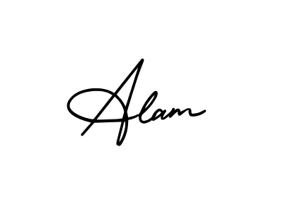 Create a beautiful signature design for name Alam. With this signature (AmerikaSignatureDemo-Regular) fonts, you can make a handwritten signature for free. Alam signature style 3 images and pictures png