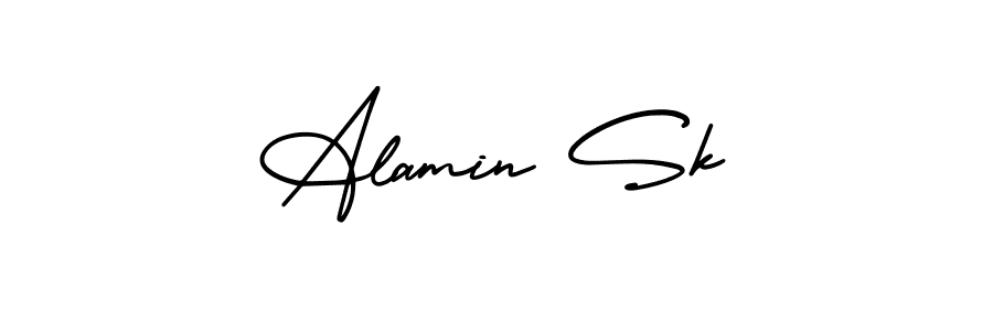 Here are the top 10 professional signature styles for the name Alamin Sk. These are the best autograph styles you can use for your name. Alamin Sk signature style 3 images and pictures png