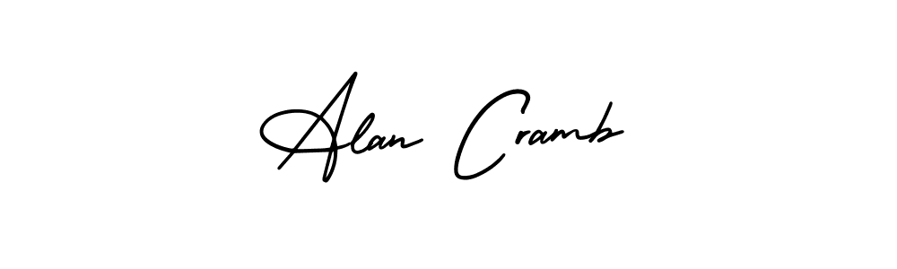 Similarly AmerikaSignatureDemo-Regular is the best handwritten signature design. Signature creator online .You can use it as an online autograph creator for name Alan Cramb. Alan Cramb signature style 3 images and pictures png
