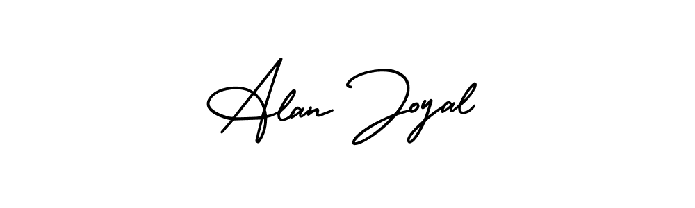 Make a beautiful signature design for name Alan Joyal. Use this online signature maker to create a handwritten signature for free. Alan Joyal signature style 3 images and pictures png