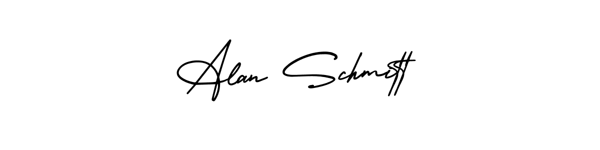 This is the best signature style for the Alan Schmitt name. Also you like these signature font (AmerikaSignatureDemo-Regular). Mix name signature. Alan Schmitt signature style 3 images and pictures png