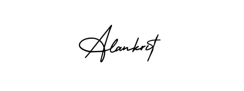 Design your own signature with our free online signature maker. With this signature software, you can create a handwritten (AmerikaSignatureDemo-Regular) signature for name Alankrit. Alankrit signature style 3 images and pictures png