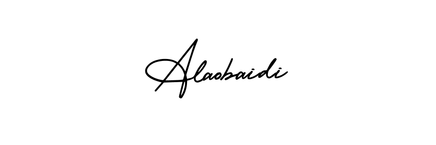 Make a beautiful signature design for name Alaobaidi. Use this online signature maker to create a handwritten signature for free. Alaobaidi signature style 3 images and pictures png
