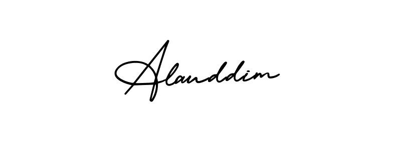 Make a beautiful signature design for name Alauddim. Use this online signature maker to create a handwritten signature for free. Alauddim signature style 3 images and pictures png