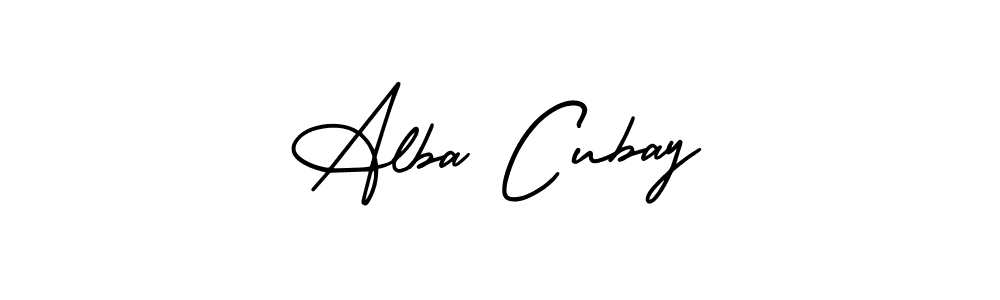 Similarly AmerikaSignatureDemo-Regular is the best handwritten signature design. Signature creator online .You can use it as an online autograph creator for name Alba Cubay. Alba Cubay signature style 3 images and pictures png