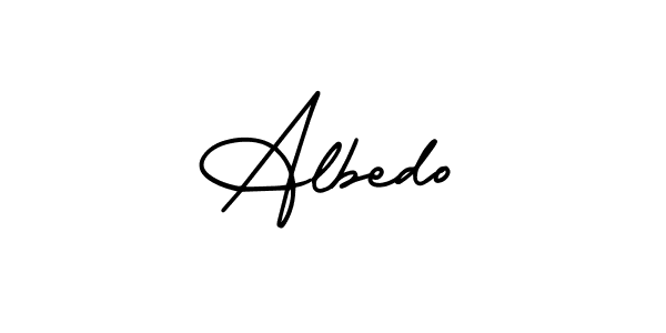Also we have Albedo name is the best signature style. Create professional handwritten signature collection using AmerikaSignatureDemo-Regular autograph style. Albedo signature style 3 images and pictures png