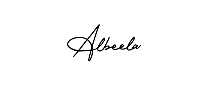 Best and Professional Signature Style for Albeela. AmerikaSignatureDemo-Regular Best Signature Style Collection. Albeela signature style 3 images and pictures png